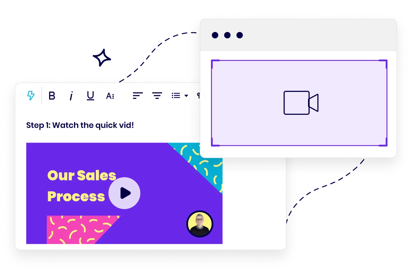 Interactive content and customizable training paths